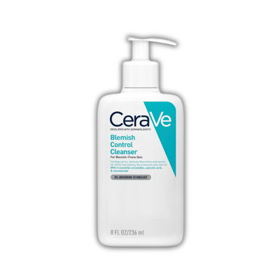 CeraVe 3-Step Blemish Control and Moisturising Evening Routine for Oily to Blemish-Prone Skin with Salicylic Acid