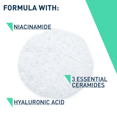 CeraVe Foaming Cleanser with Niacinamide for Normal to Oily Skin 236ml