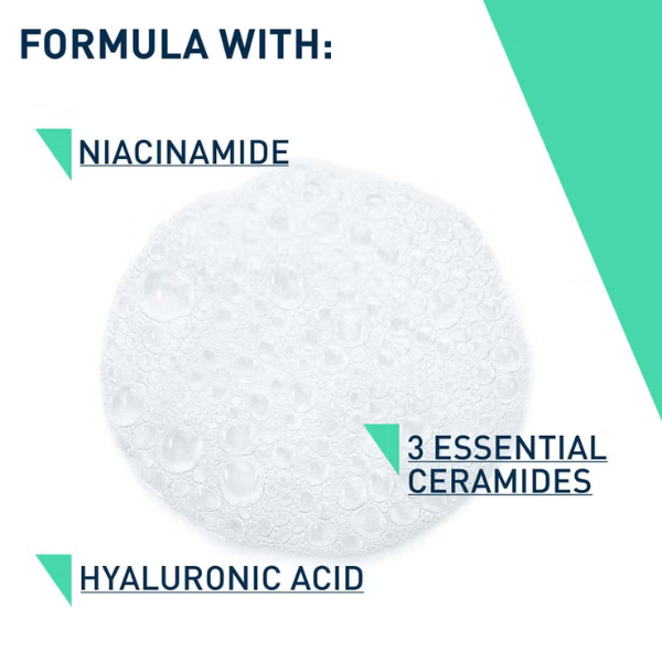 CeraVe Foaming Cleanser with Niacinamide for Normal to Oily Skin 236ml