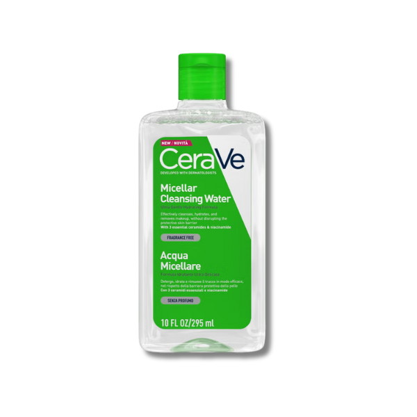 CeraVe Micellar Cleansing Water with Niacinamide & Ceramides for All Skin Types 295ml