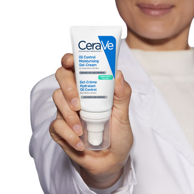 CeraVe Oil Control Moisturising Gel-Cream With Oil Absorbing Technology and Ceramides for Combination and Oily Skin 52ml