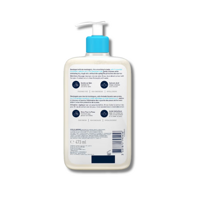 CeraVe SA Smoothing Cleanser with Salicylic Acid for Dry, Rough & Bumpy Skin 473ml