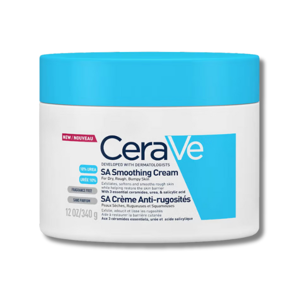 CeraVe SA Smoothing Cream with Salicylic Acid for Dry, Rough & Bumpy Skin 340g