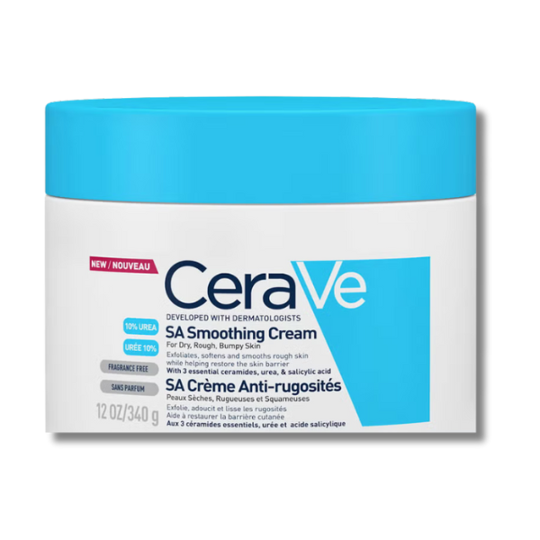 CeraVe SA Smoothing Cream with Salicylic Acid for Dry, Rough & Bumpy Skin 340g