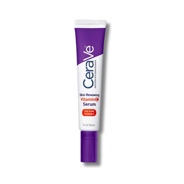 CeraVe Skin Renewing 10% Pure Vitamin C Serum with Ceramides for Brighter & Smoother Skin 30ml