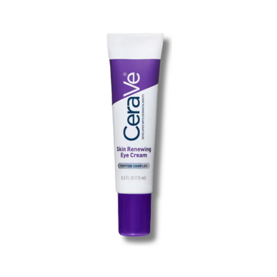 CeraVe Skin Renewing Eye Cream with Peptide Complex & Caffeine for Brighter Smoother Eyes 15ml