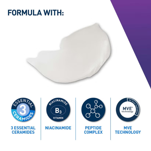 CeraVe Skin Renewing Eye Cream with Peptide Complex & Caffeine for Brighter Smoother Eyes 15ml