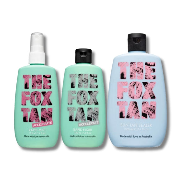 The Fox Tan 3 Step Bundle