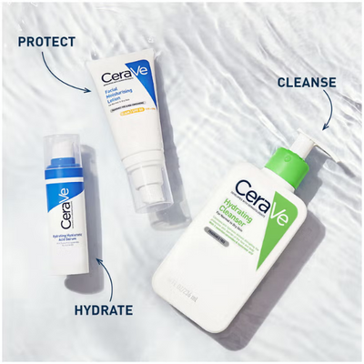 CeraVe Travel Size Hydrating Cleanser for Normal to Dry Skin 88ml