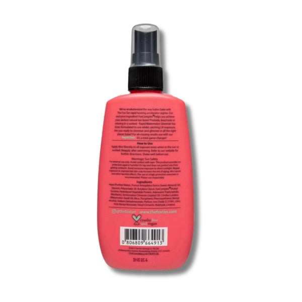 The Fox Tan Rapid Watermelon Shimmer 120ml