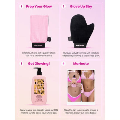 The Fox Tan Gradual Glow Body Lotion 300ml