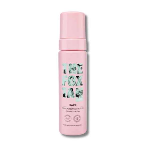 The Fox Tan Dark Tropical Self-Tan Mousse 200ml