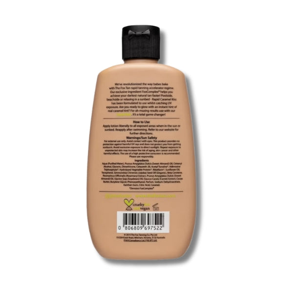 The Fox Tan Rapid Caramel Kiss 120ml