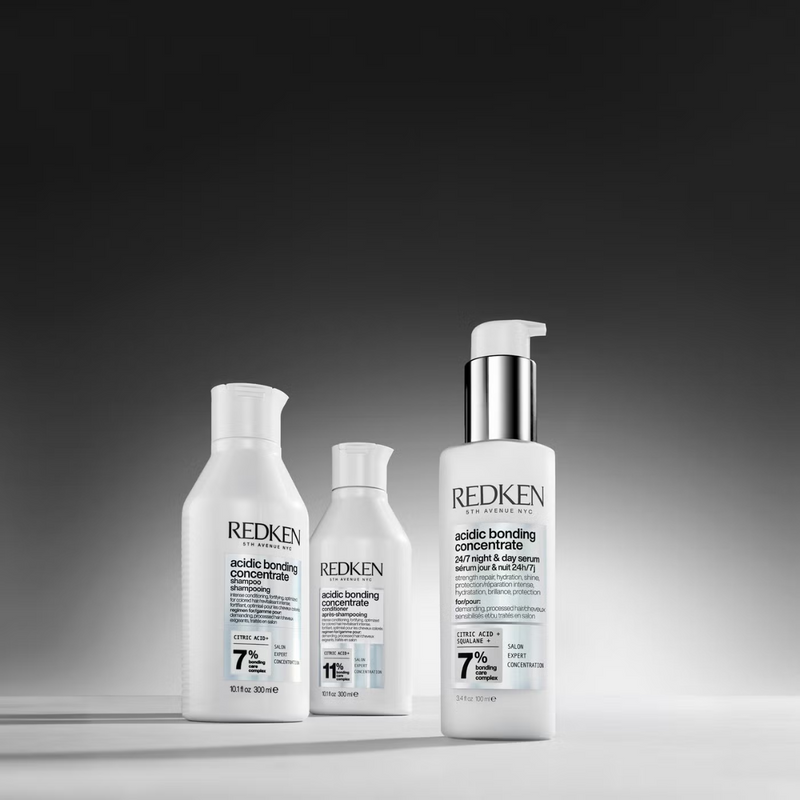 Redken Acidic Bonding Concentrate 24/7 Night and Day Hair Serum, Repair & Strengthen Damaged Hair 100ml