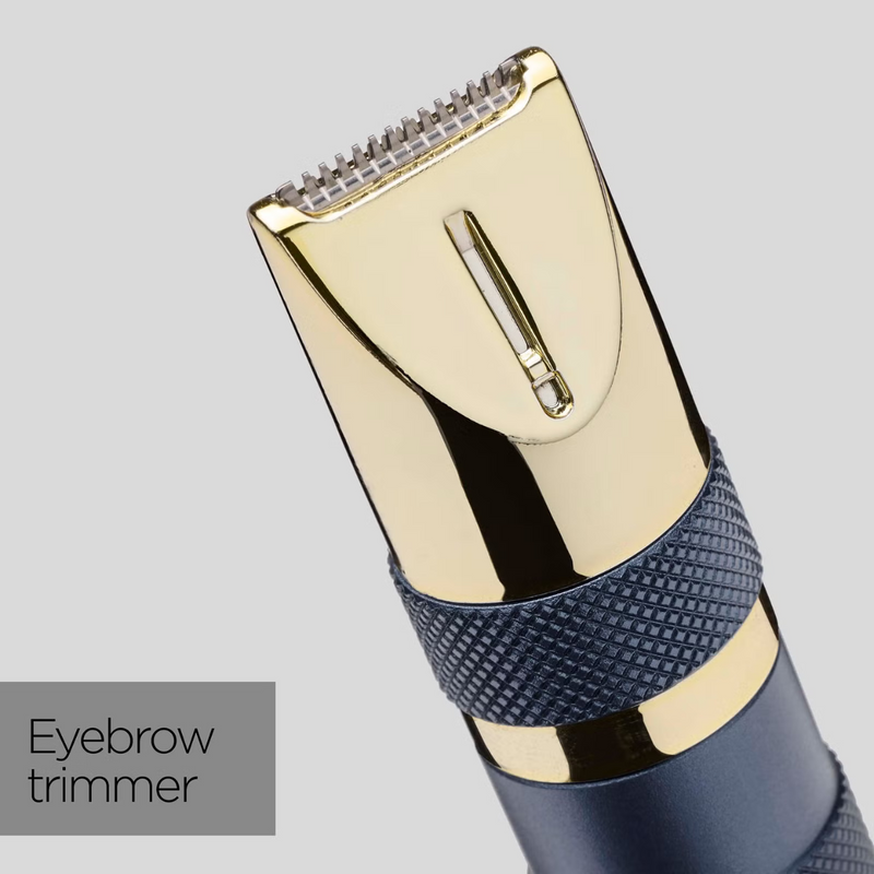 BaByliss Super-X Metal Series Nose, Ear and Eyebrow Trimmer - Blue