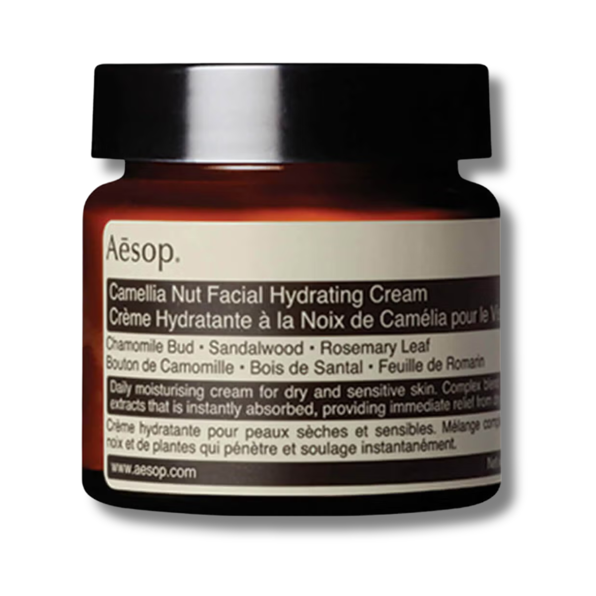Crème Hydratante Visage Aesop Camellia Nut 60ml - Soin Nourrissant - Neuf