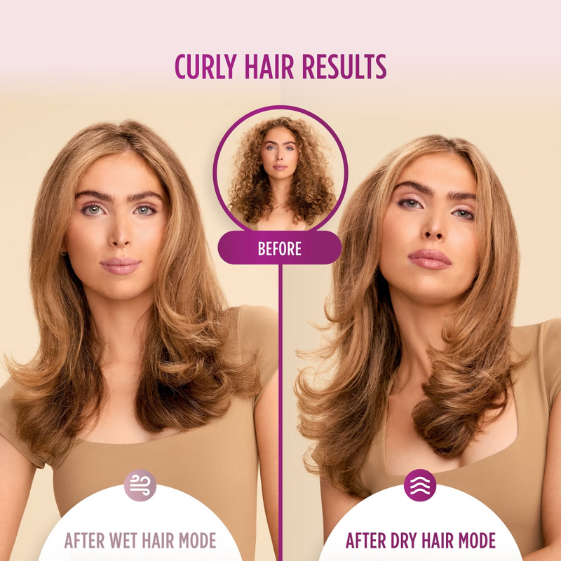 Shark Beauty SmoothStyle Hot Brush and Smoothing Comb