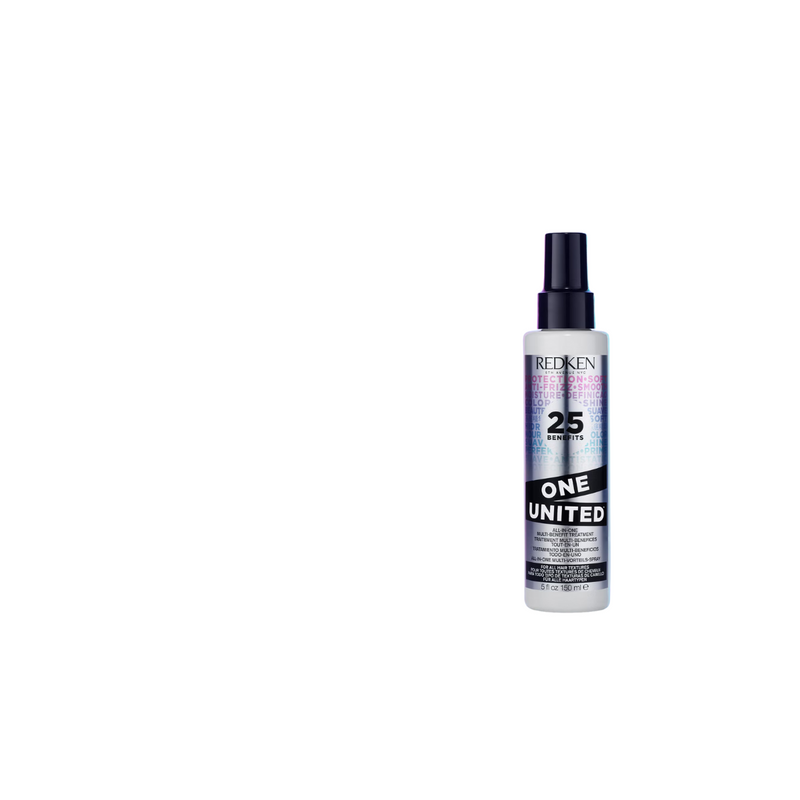 Redken Acidic Bonding Concentrate Shampoo, Conditioner and One United Multi-Benefit Leave-In Treatment Bond Repair Bundle