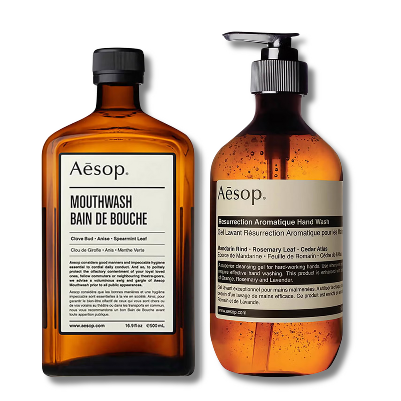 Aesop Hand Wash and Mouthwash Duo