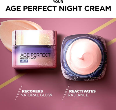 L'Oréal Paris Age Perfect Golden Age Night Cream Moisturiser 50ml
