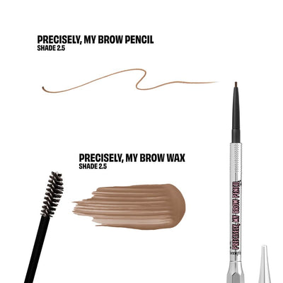benefit Precisely My Brow Pack - Brow Pencil and Wax Duo 6.58g (Various Shades) (Worth £54)