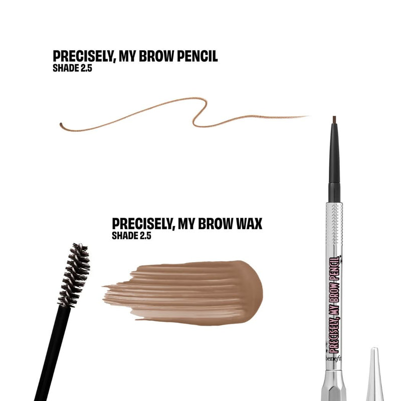 benefit Precisely My Brow Pack - Brow Pencil and Wax Duo 6.58g (Various Shades) (Worth £54)