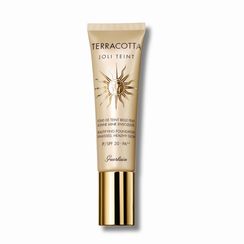 GUERLAIN Terracotta Joli Teint Beautifying Foundation Sun-Kissed Healthy Glow 30ml (Various Shades)