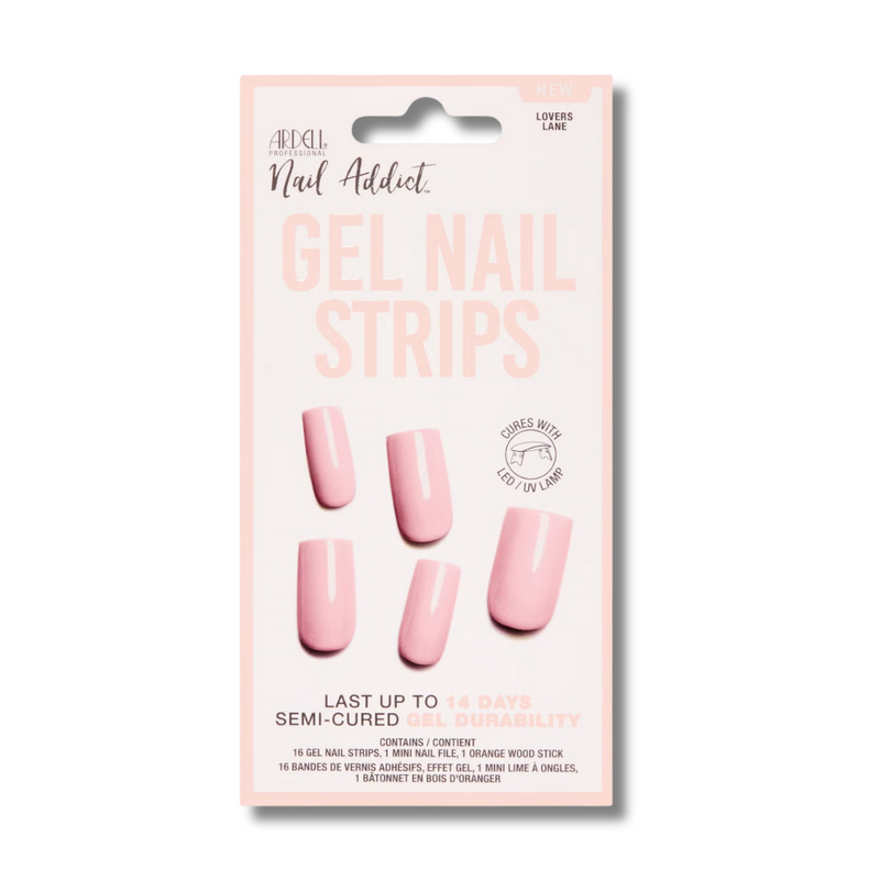 Ardell LED Gel Colour Nail Strips  - Lovers Lane