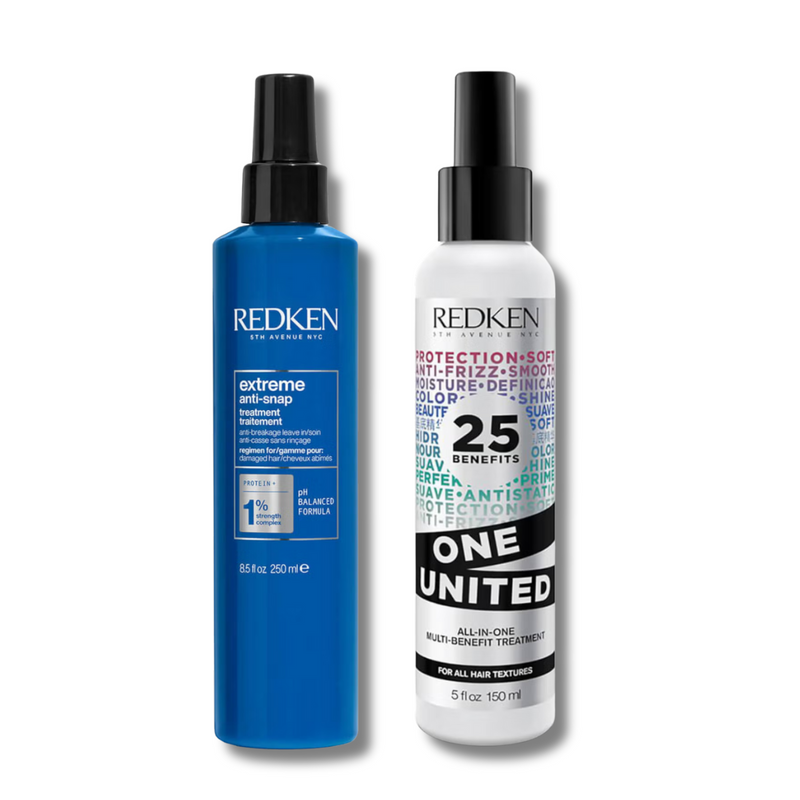 Redken Extreme Anti-Snap and One United Hair Treatment Bundle