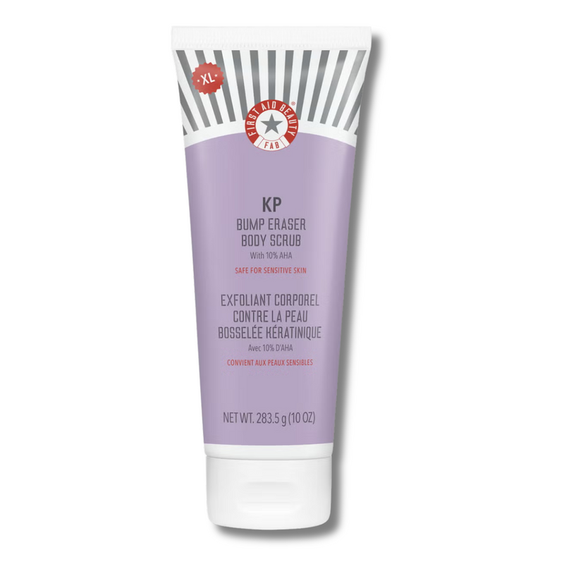 First Aid Beauty KP Bump Eraser Body Scrub with 10% AHA 283.5g