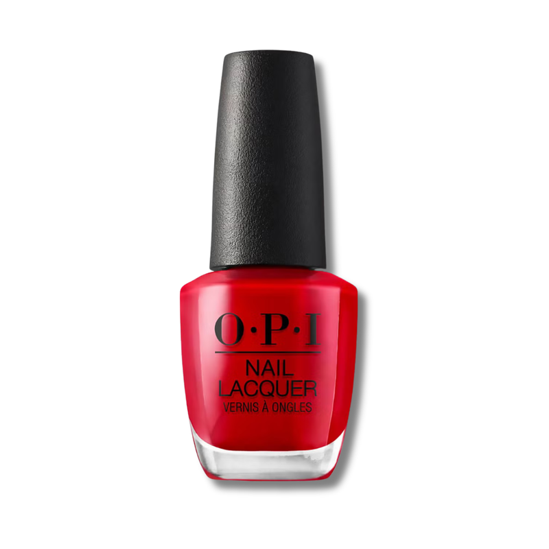 OPI Nail Lacquer - Fast-Drying Nail Polish - Big Apple Red 15ml