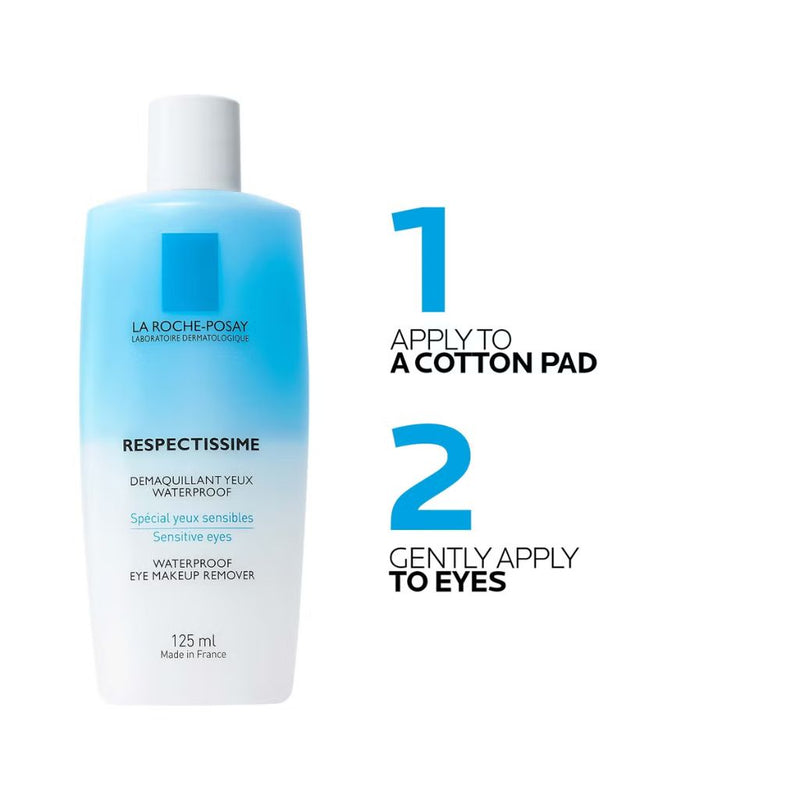 La Roche-Posay Respectissime Waterproof Eye Make-Up Remover 125ml