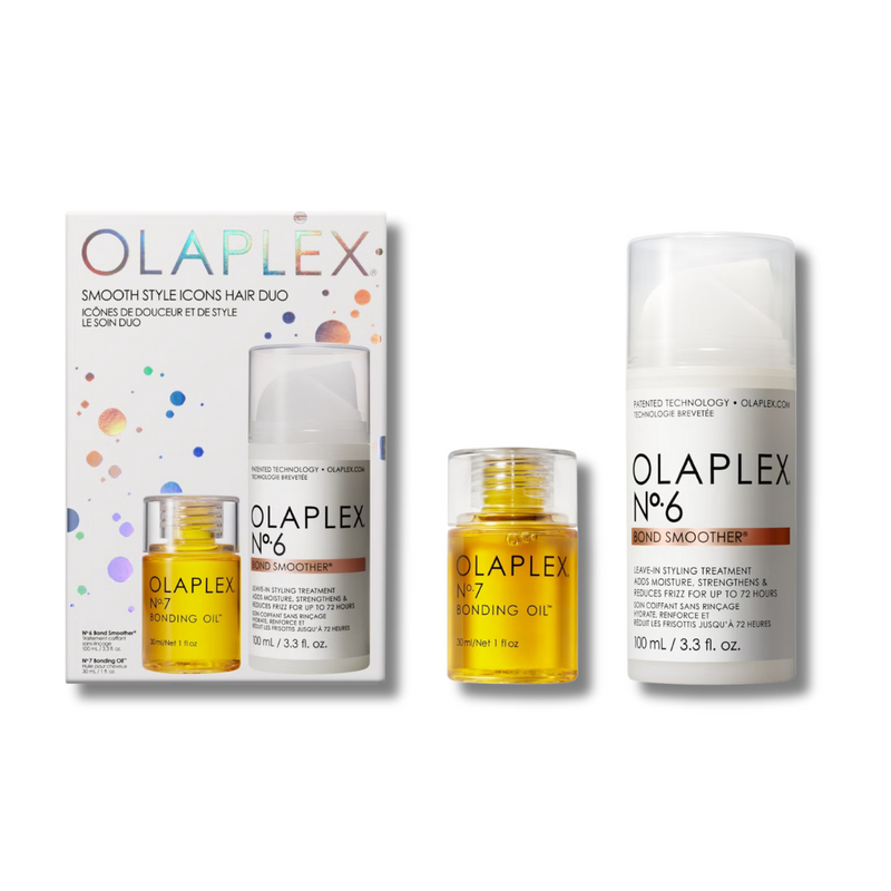 Olaplex Smooth Style Icons Hair Duo (Worth £56.00)