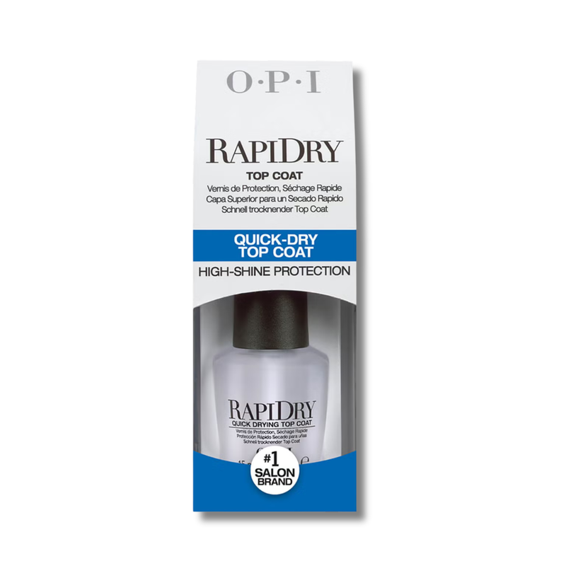 OPI RapiDry Nail Polish Fast Drying Top Coat 15ml