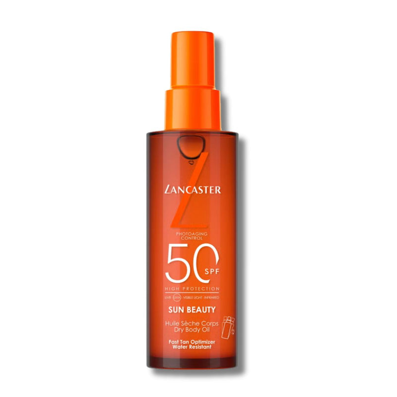Lancaster Sun Beauty Satin Dry Oil Fast Tan Optimizer for Body SPF50 150ml