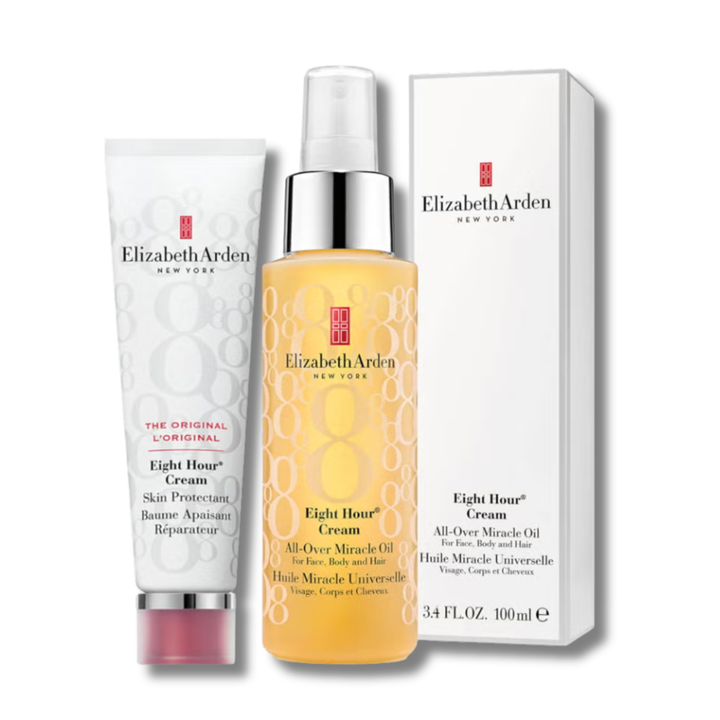 Elizabeth Arden Eight Hour Skin Protectant and All-Over Miracle Oil Set