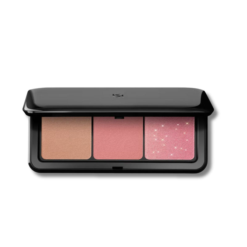 KIKO Milano Multi Finish Trio Blush & Bronzer Palette 7g (Various Shades)