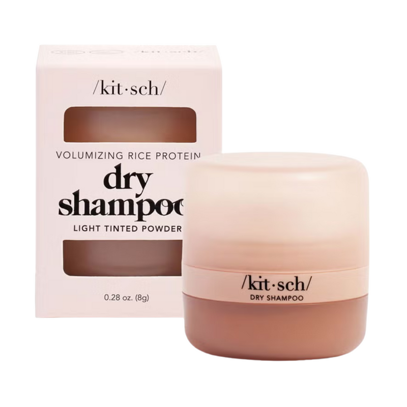 Kitsch Volumising Rice Protein Dry Shampoo - Light Tinted Powder 8g