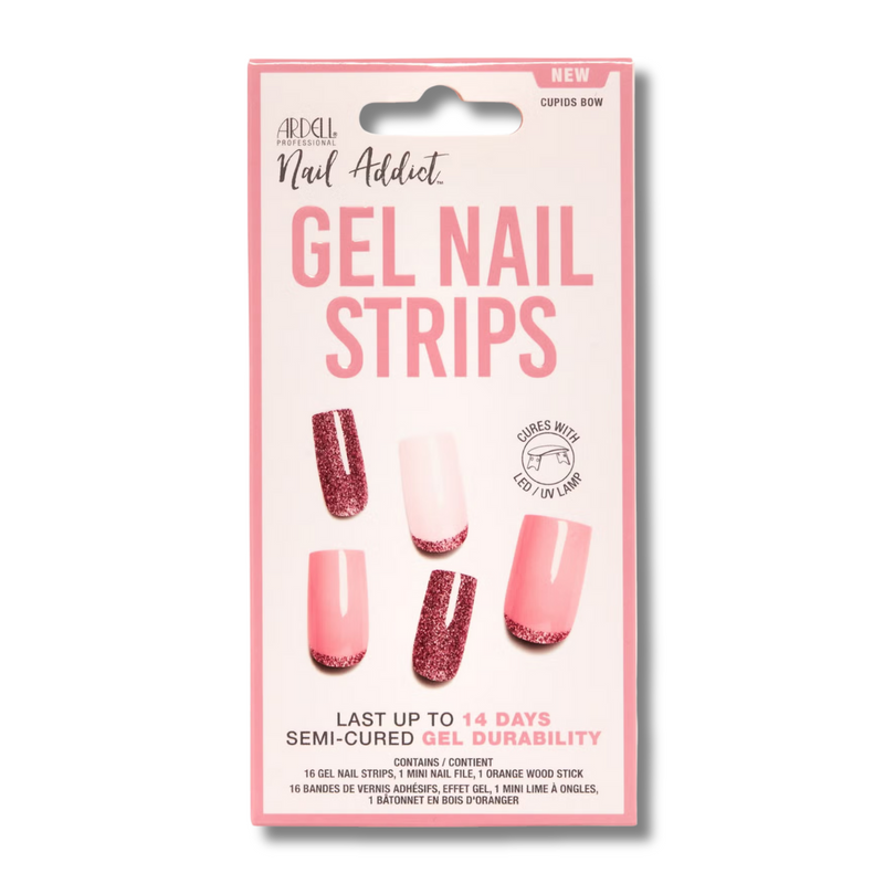 Ardell LED Gel Nail Art Strips  - Cupids Bow