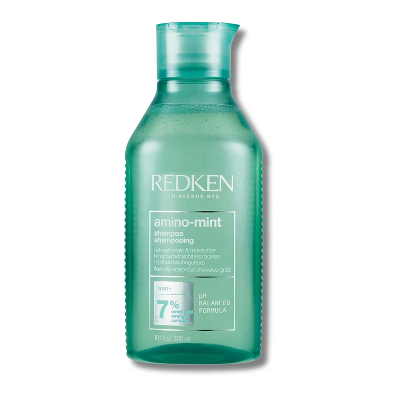 Redken Amino Mint Scalp Cleansing Shampoo For Greasy Hair and Oily Scalps 300ml