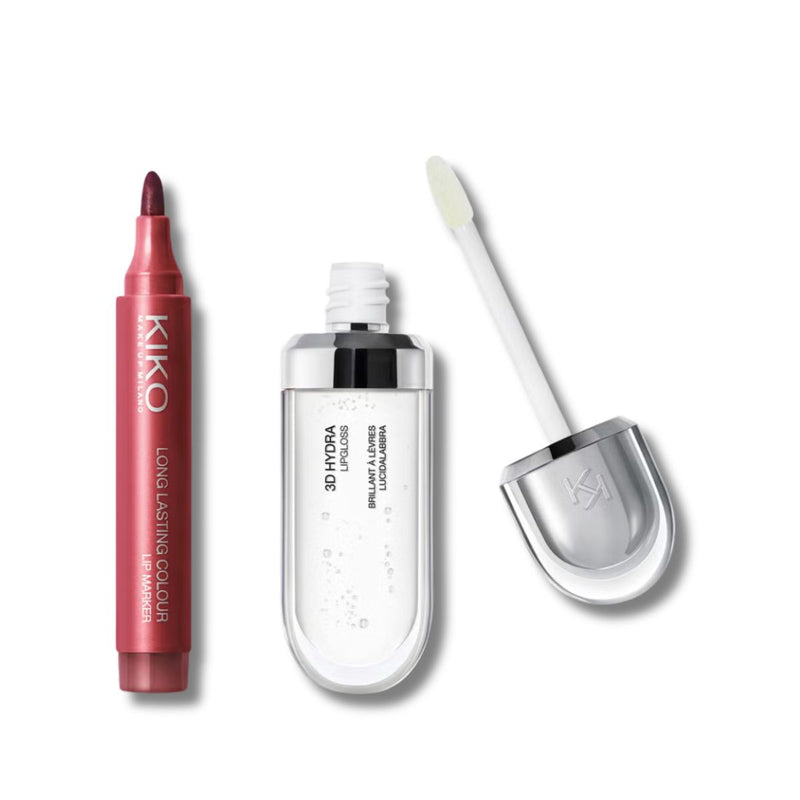 KIKO Milano Exclusive Line and Shine Lip Duo