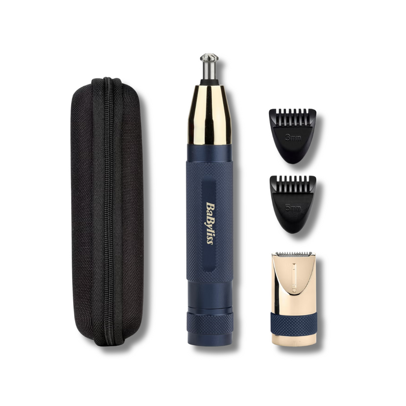 BaByliss Super-X Metal Series Nose, Ear and Eyebrow Trimmer - Blue