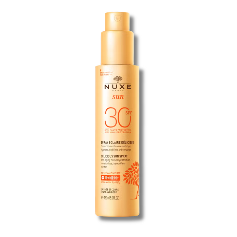 NUXE Delicious Sun Spray High Protection SPF30 Face and Body, Nuxe Sun 150ml