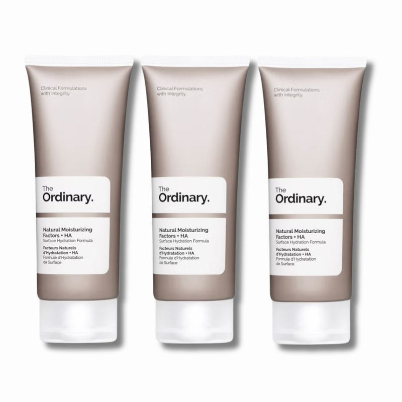 The Ordinary Natural Moisturizing Factors and HA 100ml (Three Pack)
