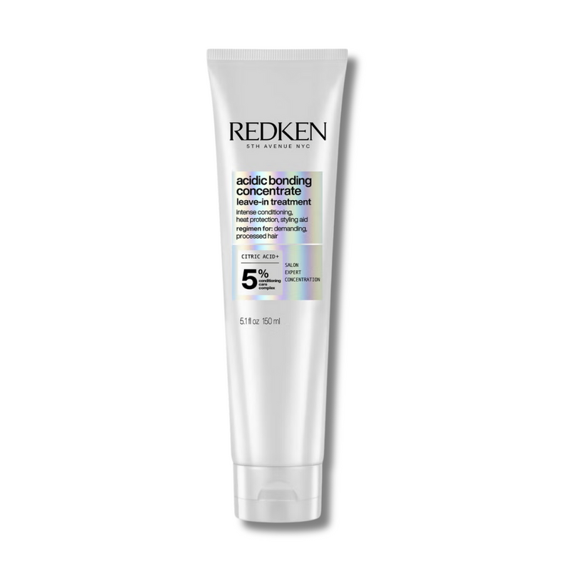 Redken Acidic Bonding Concentrate Leave-In Treatment, Bond Repair for Damaged Hair with Heat Protection 150ml