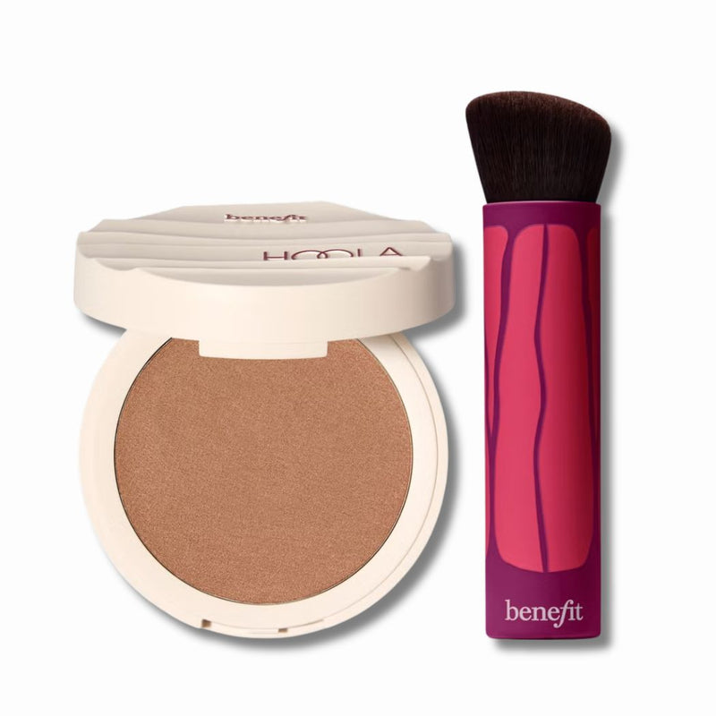 benefit Hoola Wave Cream Bronzer & Bronzer Brush (Various Shades)