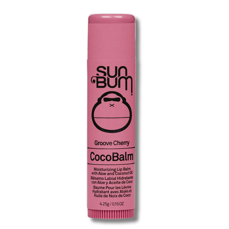 Sun Bum CocoBalm Lip Balm - Groovy Cherry