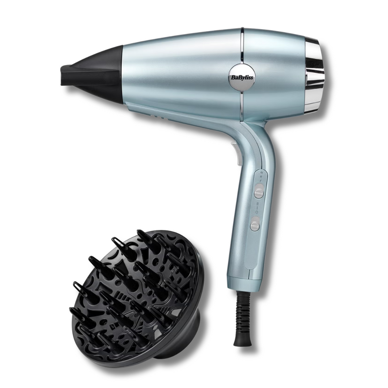 BaByliss Hydro Fusion Anti Frizz Hair Dryer with Diffuser