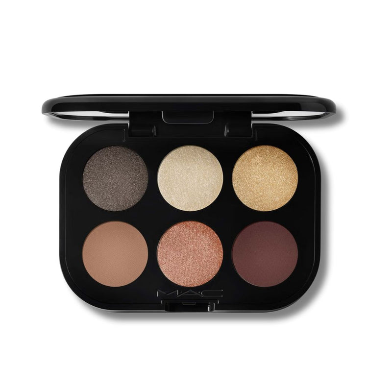 Mac Connect In Colour X6 Eye Shadow Palette- Intimate Nudes