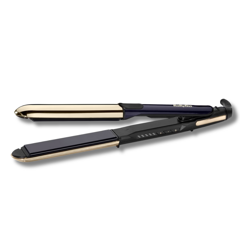 BaByliss Straight and Curl Hair Straightener - Black Onyx